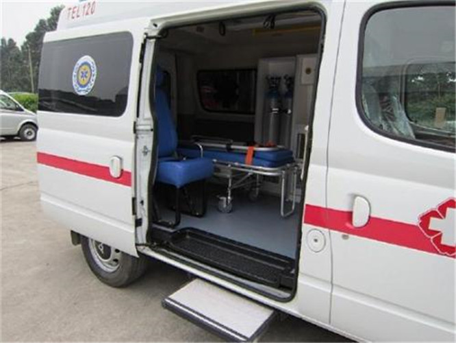 汶川救护车出租服务案例7