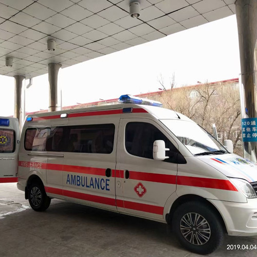 汶川救护车出租服务案例2